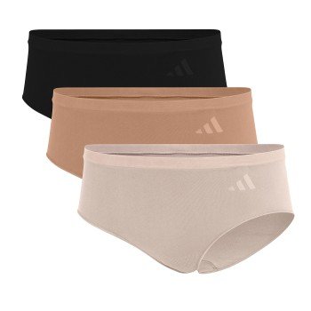 Adidas Truser 3P Sport Active Seamless Hipster Mixed Polyamid X Small Dame