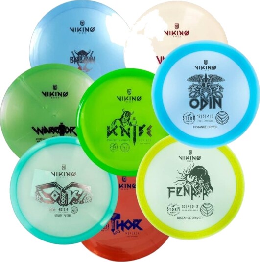Viking Discs Turneringsett (8 disker)