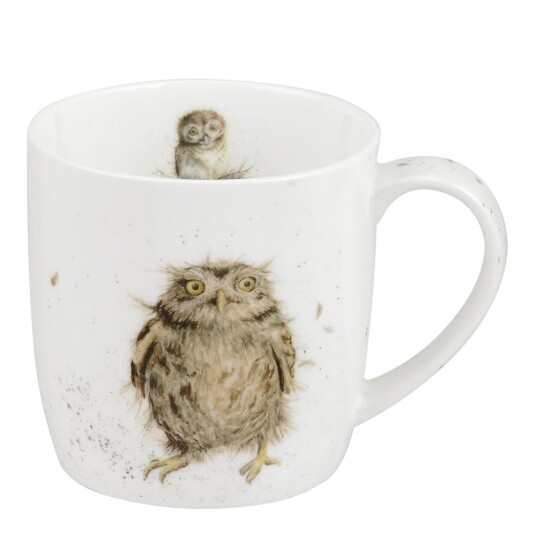 Wrendale Design  Kopp what a hoot ugle 30 cl