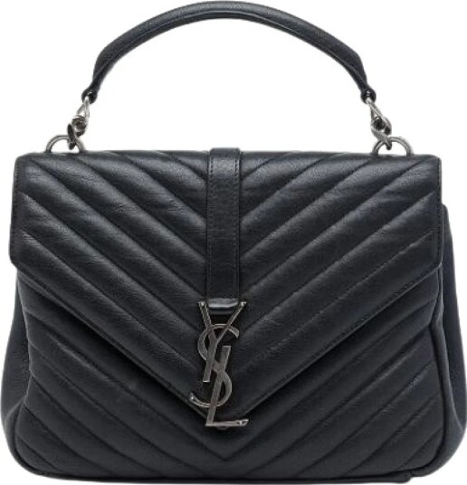 Yves Saint Laurent Vintage Dame Pre owned Svart ONE SIZE, Yves Saint Laurent Vintage Dame Pre owned Svart ONE SIZE,