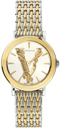 Versace Dameklokke VERI00720 Virtus Sølvfarget/Stål Ø36 mm