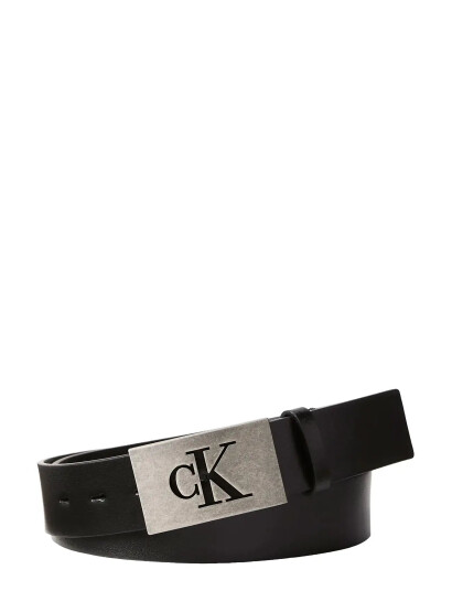 Calvin Klein Ck Plaque Smooth 35Mm - Black - 100