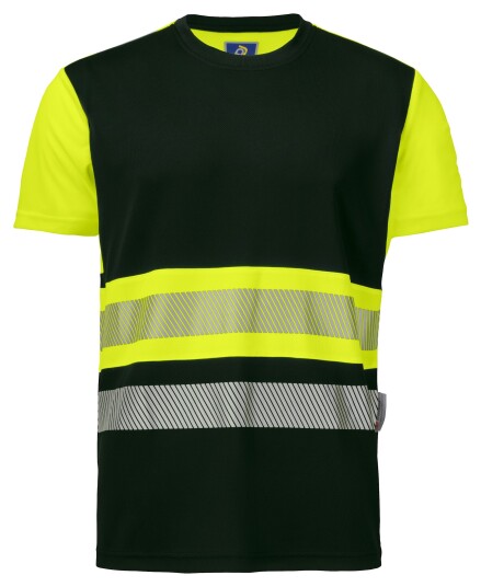 Projob 6020 T Skjorte En Iso 20471 Kl 1 Yellow/black M Projob 6020 T Skjorte En Iso 20471 Kl 1 Yellow/black M