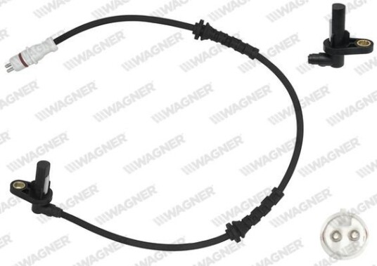 Sensor, ABS WAGNER ABS00127