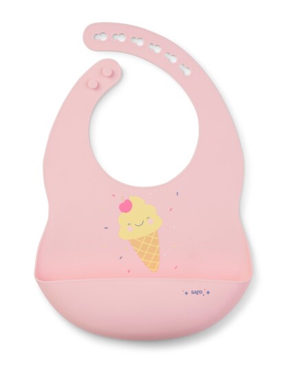 SARO Baby Party Bib Pink