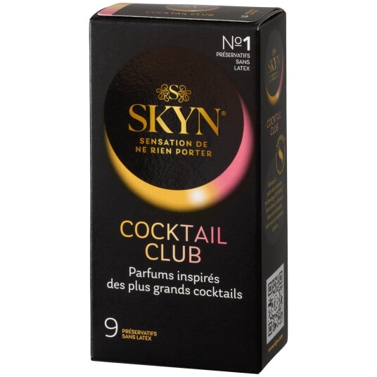 SKYN Cocktail Club Kondomer 9 stk Clear SKYN Cocktail Club Kondomer 9 stk Clear