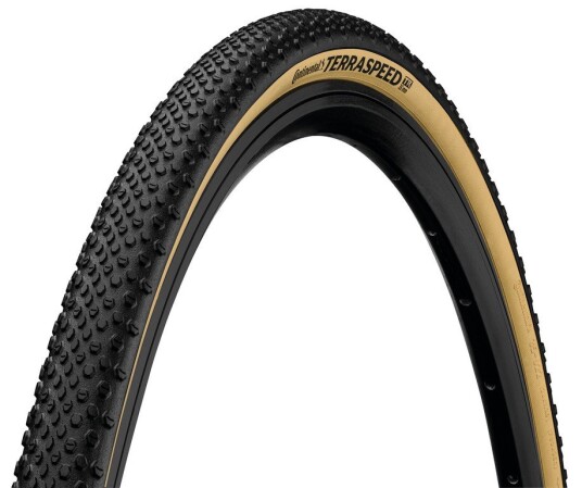 Continental Terra Speed Protection Folding Tire (35-622) Black/Cream, Blackchili, Psi Max:5,0 (Bar), Protection, Weight:430 G