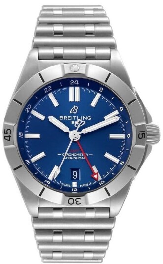 Breitling Herreklokke A32398101C1A1 Chronomat Automatic Gmt 40 Breitling Herreklokke A32398101C1A1 Chronomat Automatic Gmt 40