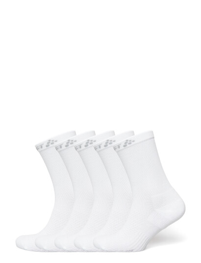 Craft Active High Sock 5 Pack White 34 36 Craft Active High Sock 5 Pack White 34 36