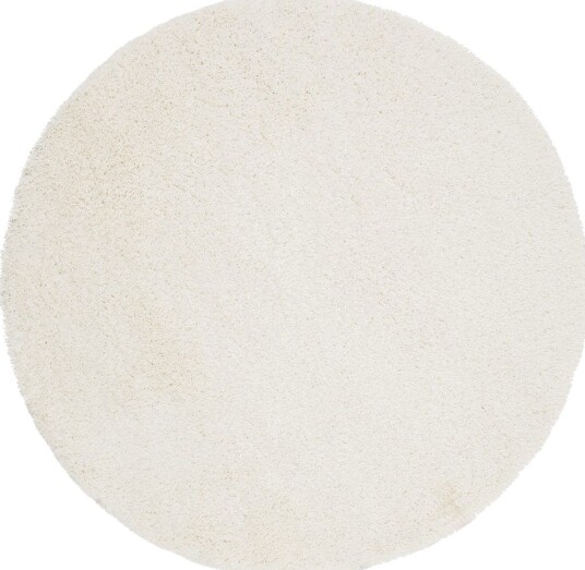 Lounge Ryeteppe Rund 200 cm - Hvit