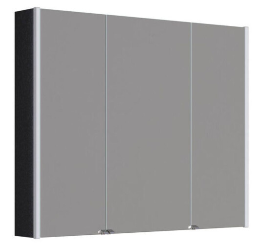 Dansani Inzo Ambi Speilskap 3 Dører Eik Noir / 100cm Dansani Inzo Ambi Speilskap 3 Dører Eik Noir / 100cm
