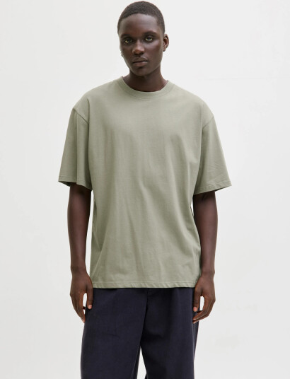 Jack & Jones Jjebradley Tee Ss O Neck Noos   Beige   XXL