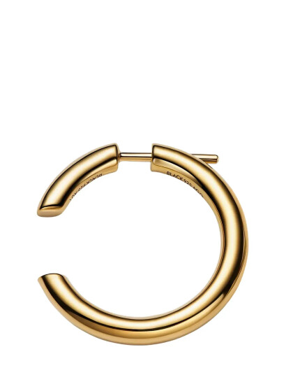 MARIA BLACK Disrupted 22 Hoop |Guld |One Size MARIA BLACK Disrupted 22 Hoop |Guld |One Size
