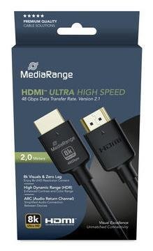 MediaRange Hdmi Cable 2 M Hdmi Type A MediaRange Hdmi Cable 2 M Hdmi Type A