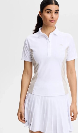 J. Lindeberg Isador Polo White XS