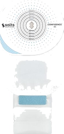 Confidence Be stomipose midi 13-55mm hvit 30 stk