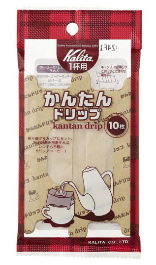 Kalita Kantan Paper Filter Brewer - 10 Filters