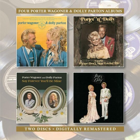 Porter Wagoner & Dolly Parton, Porter Wagoner, Dolly Parton  Four Wagoner & Parton Albums  CD