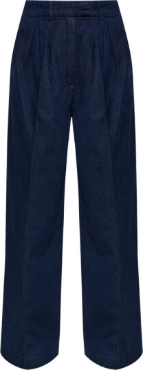 Anine Bing Dame Jeans Blå L,