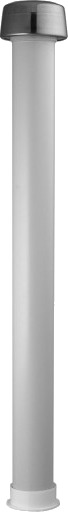 Karfa 20 x 300 mm Pakningsbøssing til Betong - Aluminium