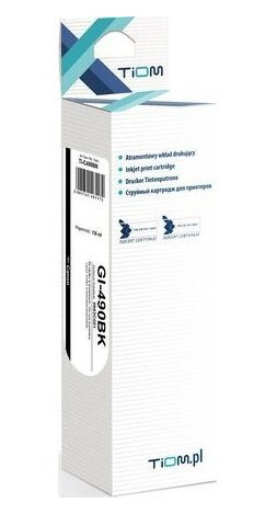 Tusz Tiom Tusz Tiom Til Canon 490Bn | 0663C001 | 135Ml | Svart
