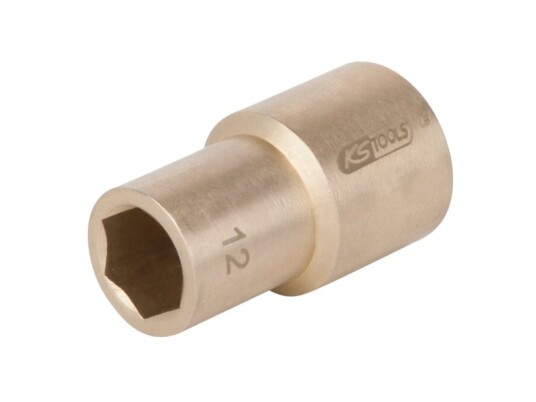Ks Tools 963.1227, Stikkontakt, 1/2", Metrisk, 1 Hoder, 29 Mm, Aluminium Bronze