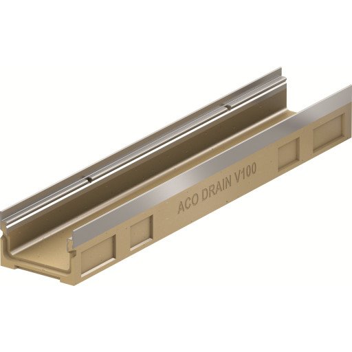 ACO V100S 1000x60mm Takrenne Med Tut/Rist ACO V100S 1000x60mm Takrenne Med Tut/Rist