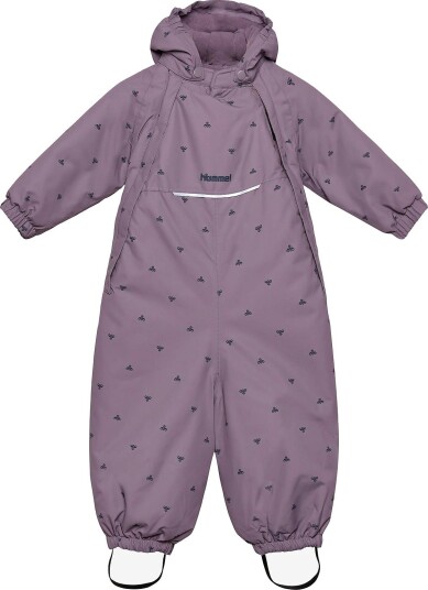 Hummel Hmlmini Aop Snowsuit Wp 10K GRAY RIDGE 104 Hummel Hmlmini Aop Snowsuit Wp 10K GRAY RIDGE 104