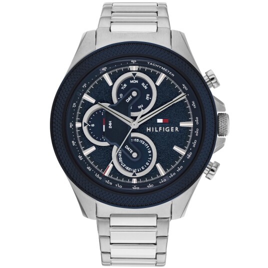 Tommy Hilfiger Clark 1792080 - Herre - 46 mm - Analog - Kvarts urverk - Mineralglas