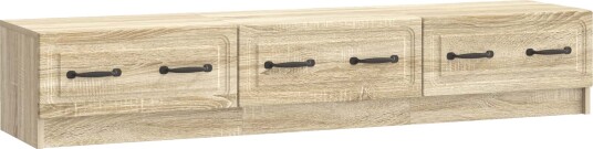 TV skap med skuff Sonoma eik 147 x 34,5 x 27 cm Konstruert tre TV skap med skuff Sonoma eik 147 x 34,5 x 27 cm Konstruert tre