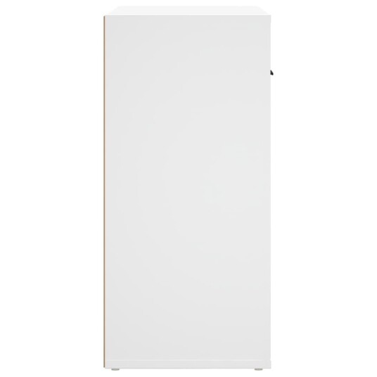 vidaXL Skjenk hvit 80x33x70 cm konstruert tre vidaXL Skjenk hvit 80x33x70 cm konstruert tre