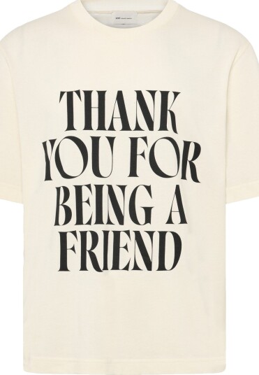 AMI Short Sleeves T Shirt   Beige   S