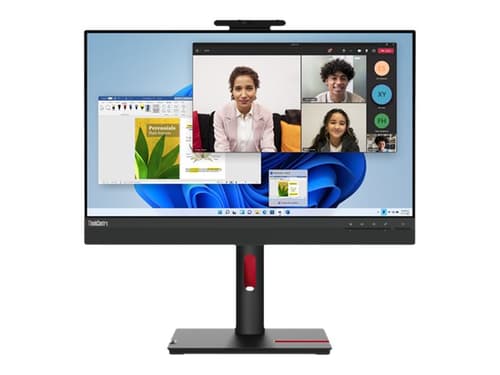 Lenovo ThinkCentre Tiny-In-One 24 Gen 5 FHD Touch Skjerm 23.8" Sort