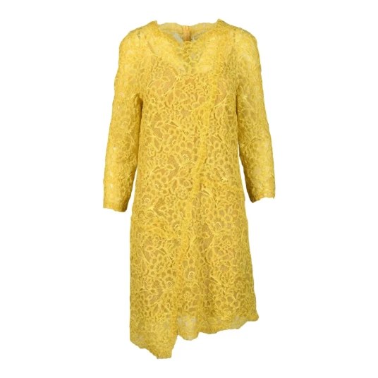 Ermanno Scervino Dame Kjoler Gul M,