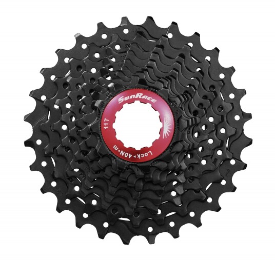 Sunrace 10 Speed Kassett 11 25 svart