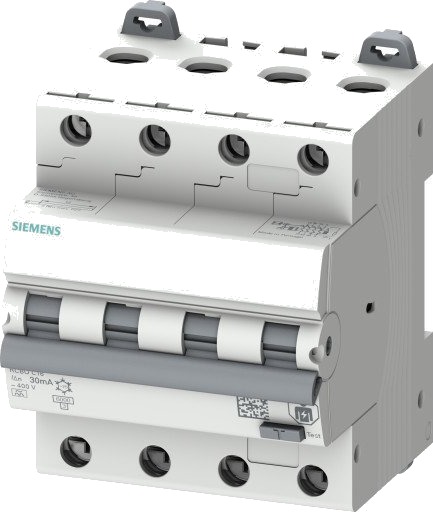 Siemens Kombinasjonsbryter Effektbryter/HPFI B 25A 4P 30mA 5SU1346-6FP25