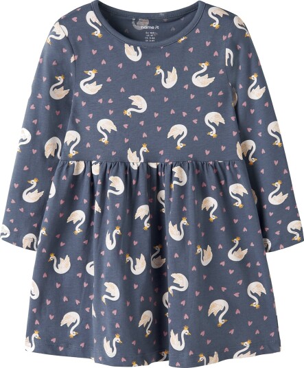 Name It Nmfvilisa Ls Dress Navy 98
