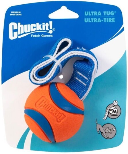 Chuckit Ultra Tug Ball Med Håndtak (M) Chuckit Ultra Tug Ball Med Håndtak (M)