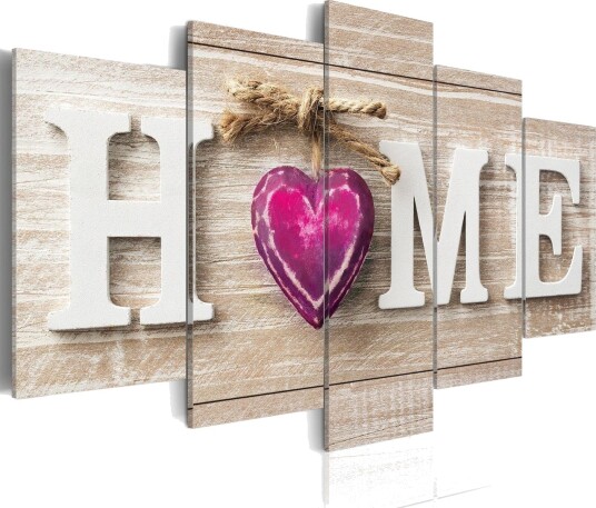 Bilde Home Pink Heart 100x50 Artgeist sp. z o. o.
