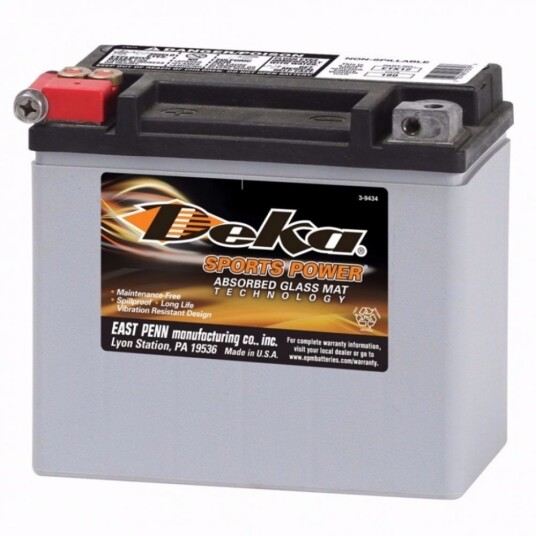 DEKA MC Batteri 12V 12AH 180CCA (150x88x130mm) +venstre ETX12 DEKA MC Batteri 12V 12AH 180CCA (150x88x130mm) +venstre ETX12