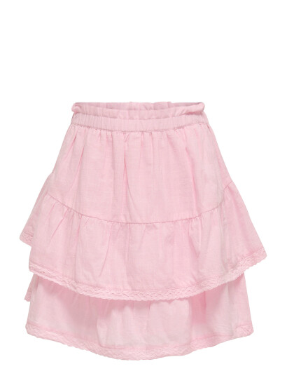 Kids Only Kogesther Ladder Tape Skirt Wvn Pink 152