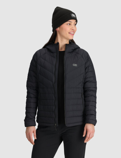 Outdoor Research W Transcendent Hood - Black - XS Outdoor Research W Transcendent Hood - Black - XS