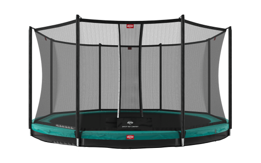 BERG Favorit InGround 380 Green + Safety Net Comfort
