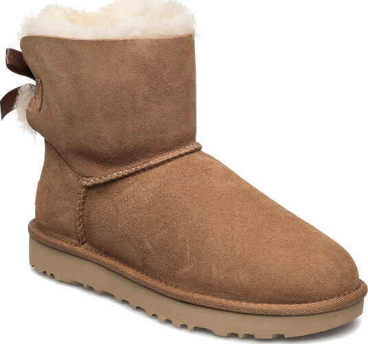UGG W Mini Bailey Bow Ii - Brown - 35