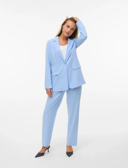 Vero Moda Vmzelda Ls Loose Blazer Noos   Blue   38