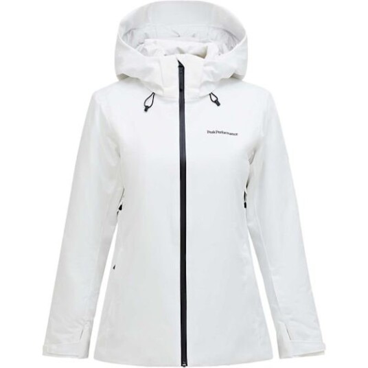 Peak Performance Anima Insulated Jacket Dame Offwhite M