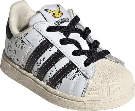 adidas Originals Superstar Ii El I - FTWWHT/CBLACK/GOLDMT - 20