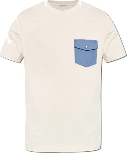 Moncler Herre Topper Beige L,