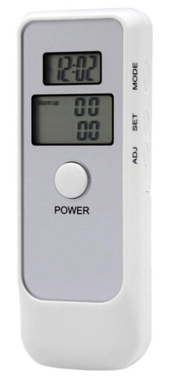 Digital Alkoholmeter med LCD klokke Digital Alkoholmeter med LCD klokke