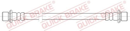 Bremseslange QUICK BRAKE 25.081 Bremseslange QUICK BRAKE 25.081